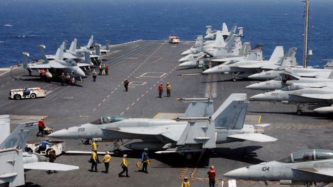 美军方年度航行自由报告批中国 王毅回应南海是否必有一战