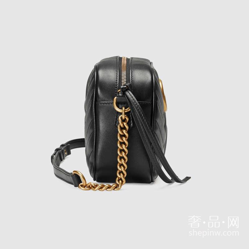 Gucci GG Marmont 绗缝肩背包447632 DRW1T 1000 中号