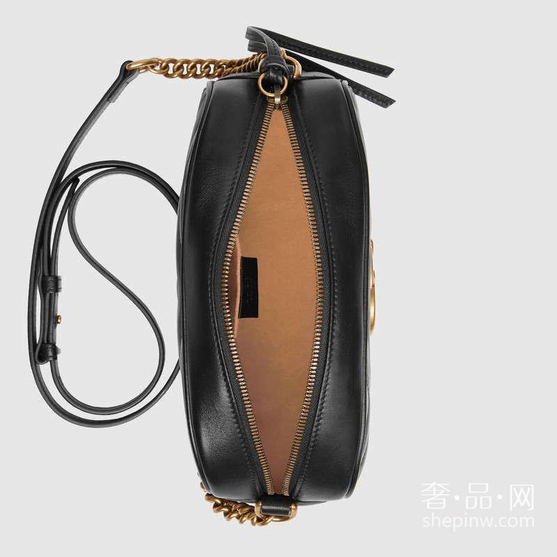 Gucci GG Marmont 绗缝肩背包447632 DRW1T 1000 中号