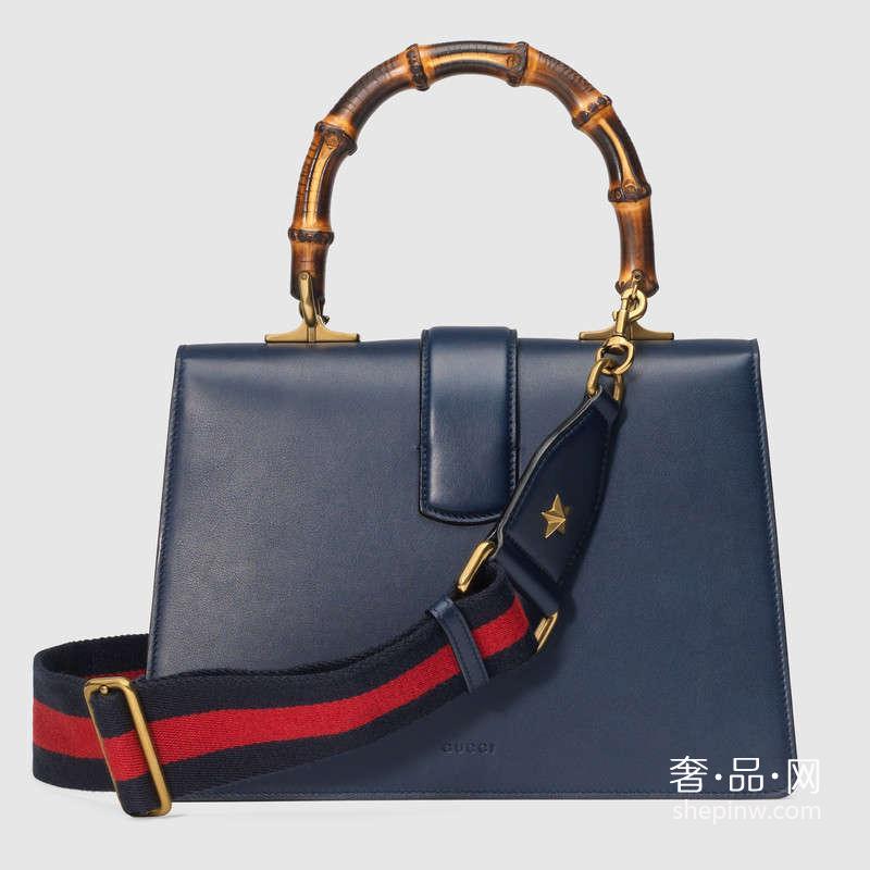 Gucci Dionysus手提包448075 CWLMT 8543蓝 红 蓝织带款