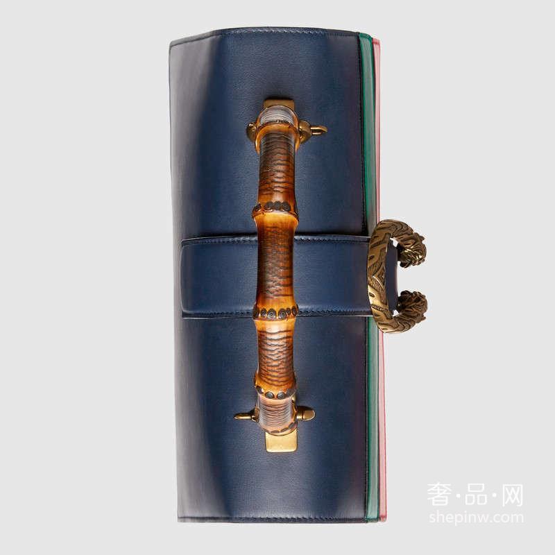 Gucci Dionysus手提包448075 CWLMT 8543蓝 红 蓝织带款