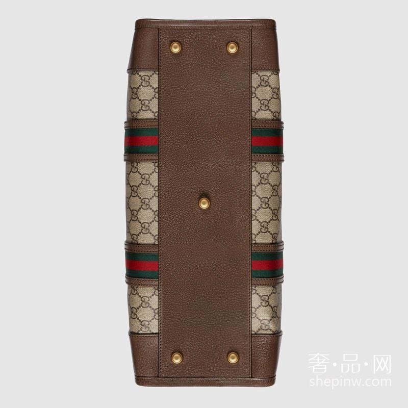 Gucci 2017春夏柔软GG高级人造革织带行李包459311 K5I9T 8855