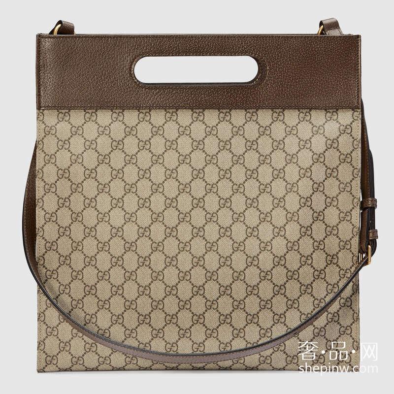 Gucci 2017春夏柔软GG高级人造革购物袋 463491 K5I5T 8358