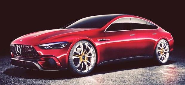 动感溜背风大嘴式奔驰 AMG GT Concept官图 碳纤维材质 豪华十足