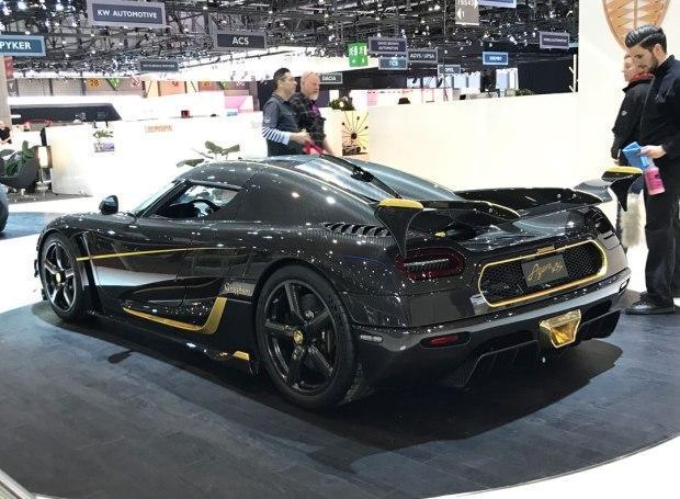 日内瓦车展科尼赛克发布Agera RS Gryphon特别版限量一台 24K金涂装