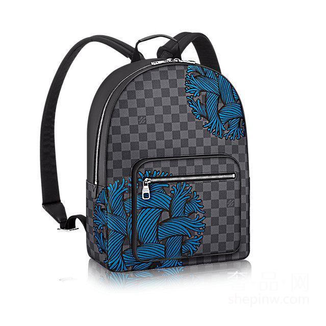 Louis Vuitton N41712 全新Josh双肩包 绳索花纹 专为男性打造