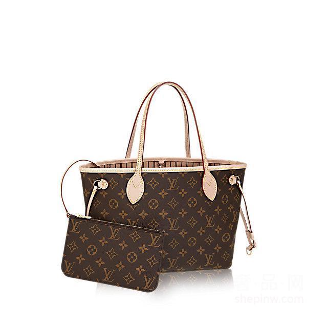 路易威登LOUIS VUITTON 新款Neverfull小号手袋M41000