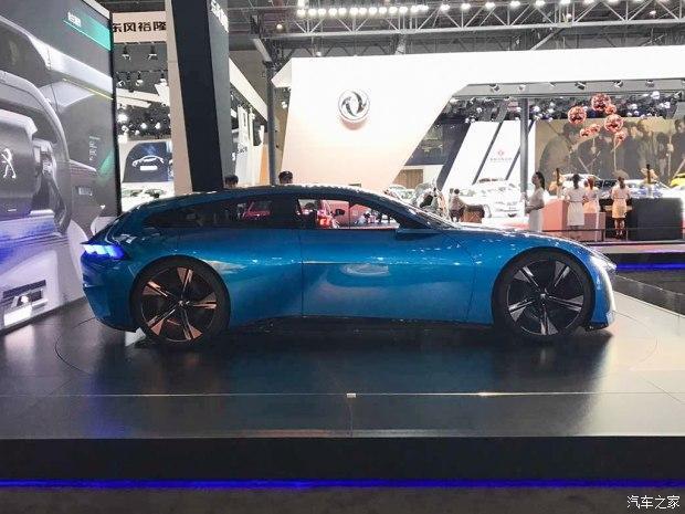 2017上海车展上，标致Instinct概念车正式国内亮相 配自动驾驶系统