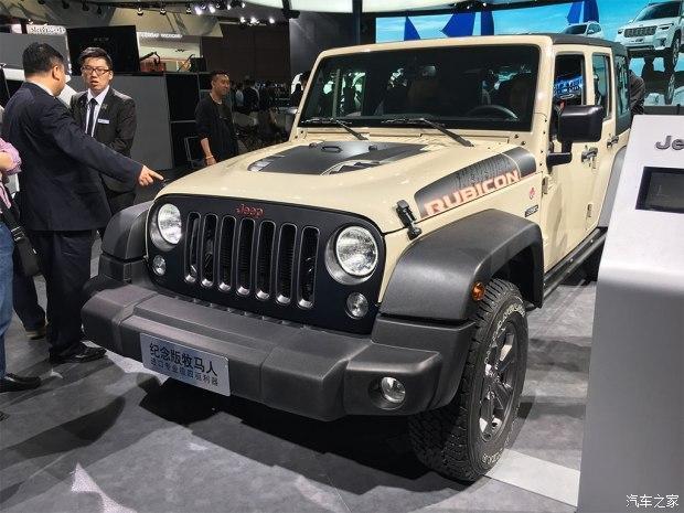 上海车展Jeep发布Rubicon Recon牧马人十年限量珍藏版车型 特别版本