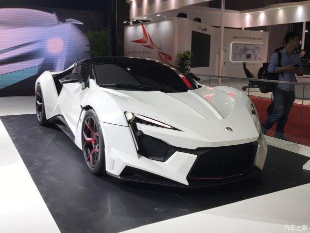 上海车展 中东超级跑车制造商W Motors带来全新超跑Fenyr SuperSport