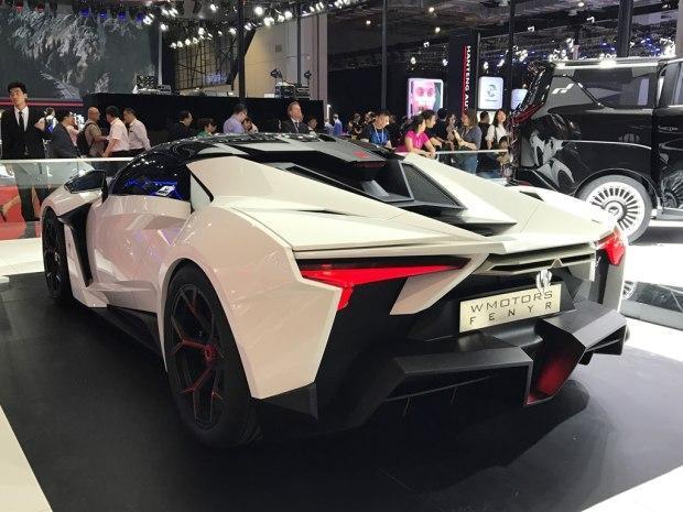 上海车展 中东超级跑车制造商W Motors带来全新超跑Fenyr SuperSport