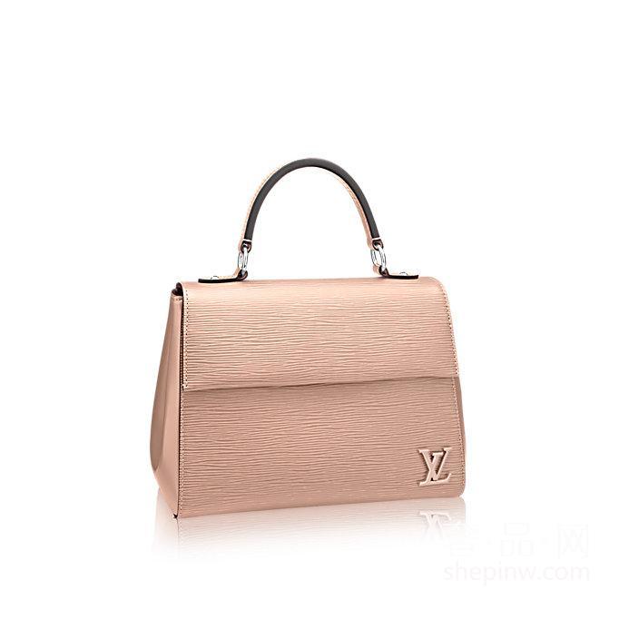 Louis Vuitton Cluny BB 手提袋 时下流行色奶茶色M41317