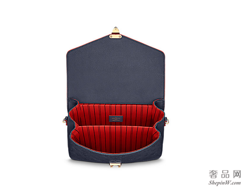 路易威登 Monogram Empreinte皮革 Pochette Metis手袋 M44071 邮差包