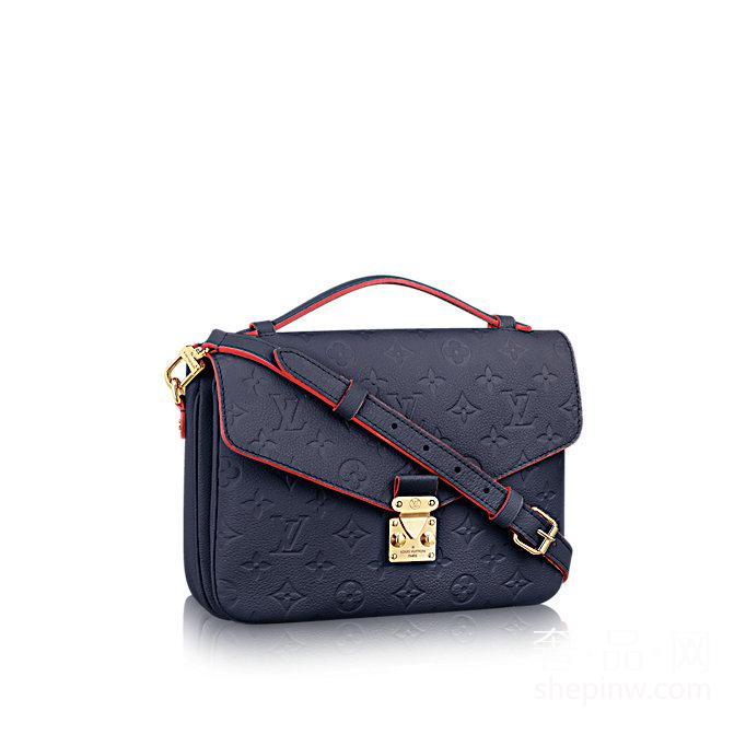 路易威登 Monogram Empreinte皮革 Pochette Metis手袋 M44071 邮差包