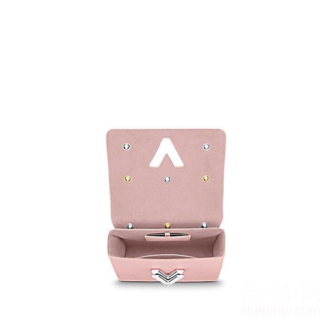 Louis Vuitton  Twist 中号手袋 M54219饰金属孔眼与122枚铆钉