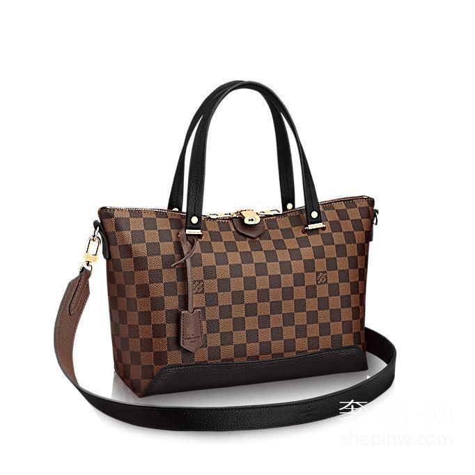 路易威登官网新款 LV Hyde Park 手袋 N41014黑色