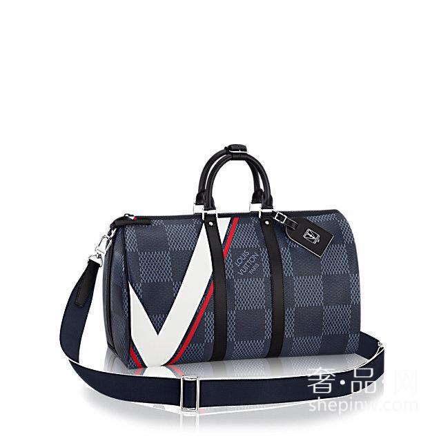 LV 2017美洲杯帆船赛系列 Keepall 45 旅行袋（配肩带）N44008