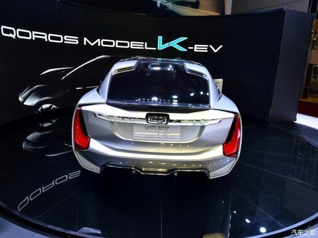 上海车展上观致汽车发布了其全新的概念车Model K-EV 0-100km/h加速3秒内