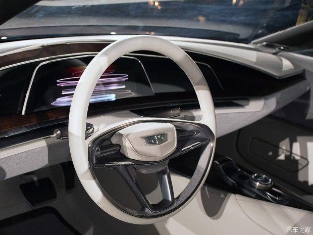 上海2017车展凯迪拉克正式发布了Escala概念车 新车定位于一款旗舰车型