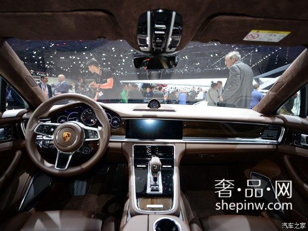 2017上海车展保时捷官方专为中国市场定制全新Panamera行政加长版
