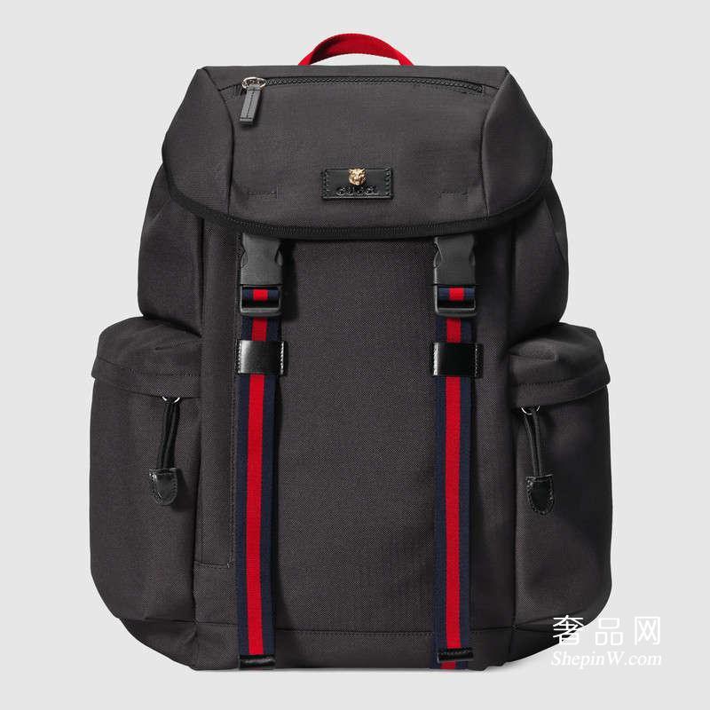 gucci古驰高科技帆布 Techpack 双肩背包429037 K1N1X 1072