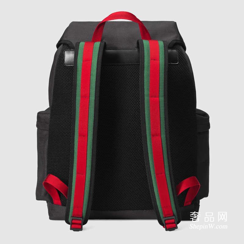 gucci古驰高科技帆布 Techpack 双肩背包429037 K1N1X 1072