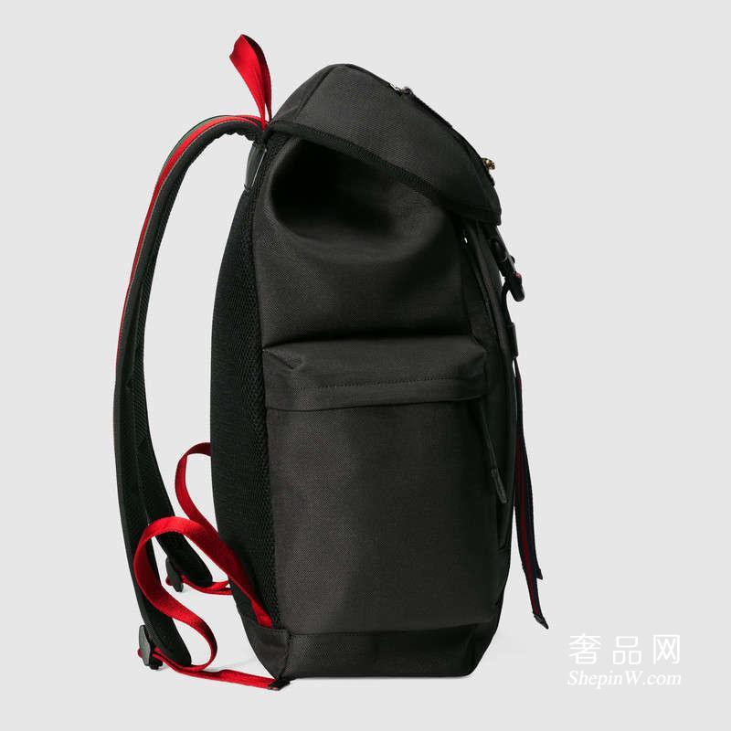 gucci古驰高科技帆布 Techpack 双肩背包429037 K1N1X 1072