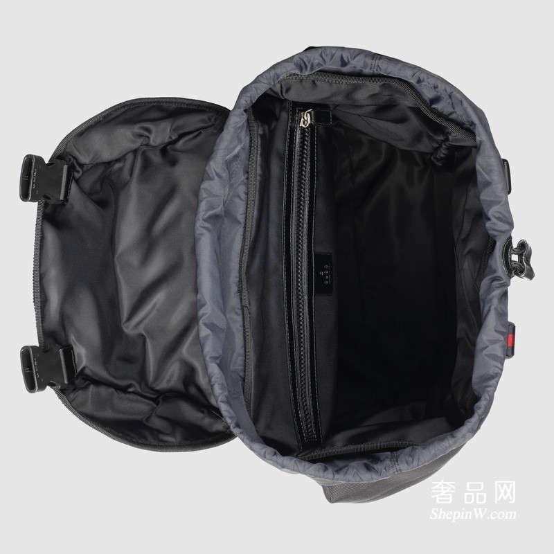 gucci古驰 刺绣 Techpack 双肩背包 429037 K1NAX 8676