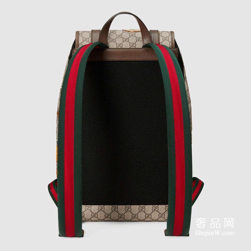 Gucci Courrier柔软GG Supreme帆布背包473869 K9RPT 8414