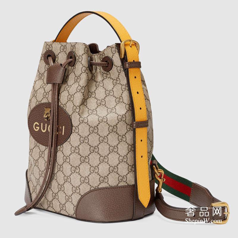 Gucci GG Supreme高级人造革背包 473875 K9RHT 8856