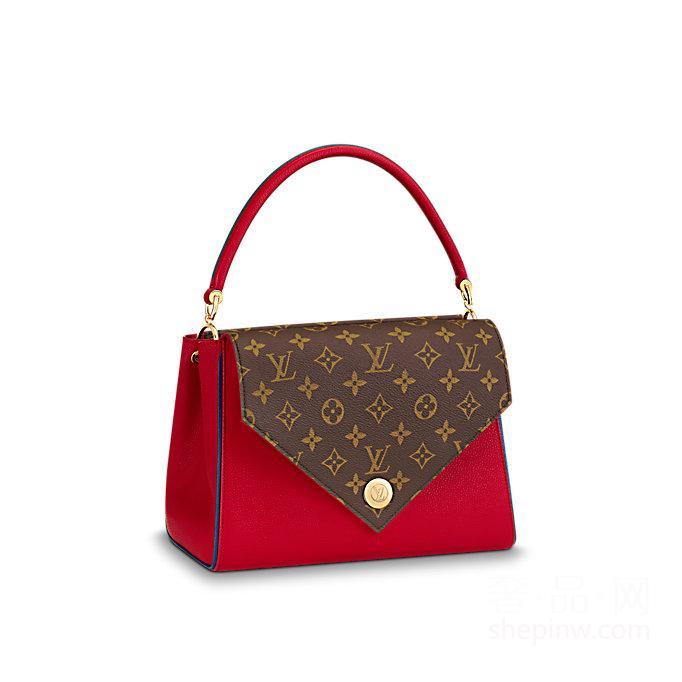 路易威登 Louis Vuitton  Double V 手袋 M54624展现独到时尚个性