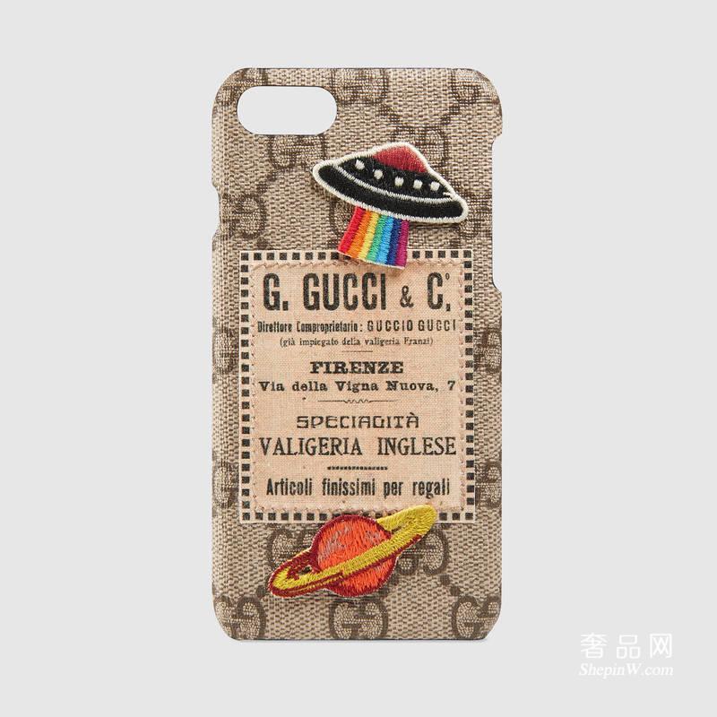 Gucci Courrier iPhone 7保护套 473913 K9GRT 8919