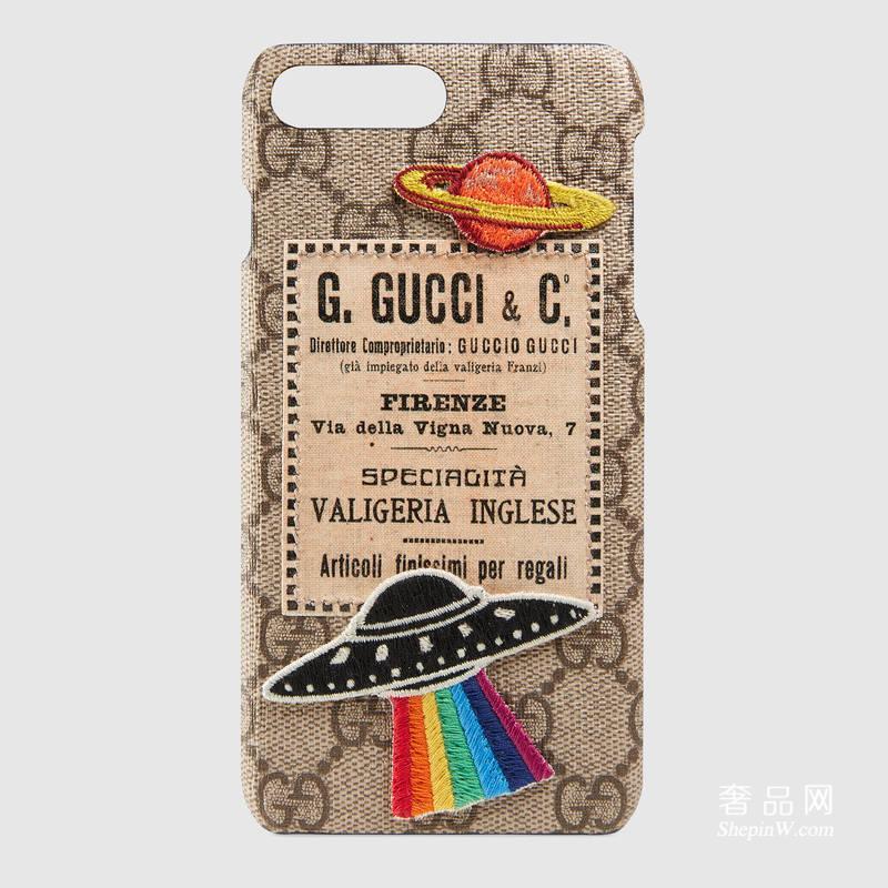 Gucci Courrier iPhone 7 Plus保护套473914 K9GRT 8919