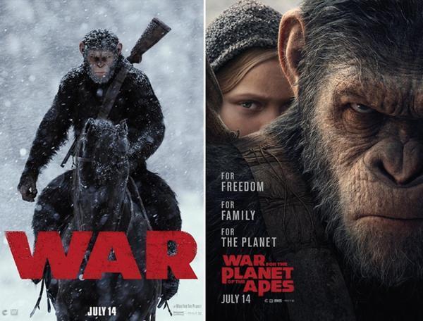 《猩球崛起3：终极之战》预告再曝新角色 凯撒打响反击大战 7月14日北美上映