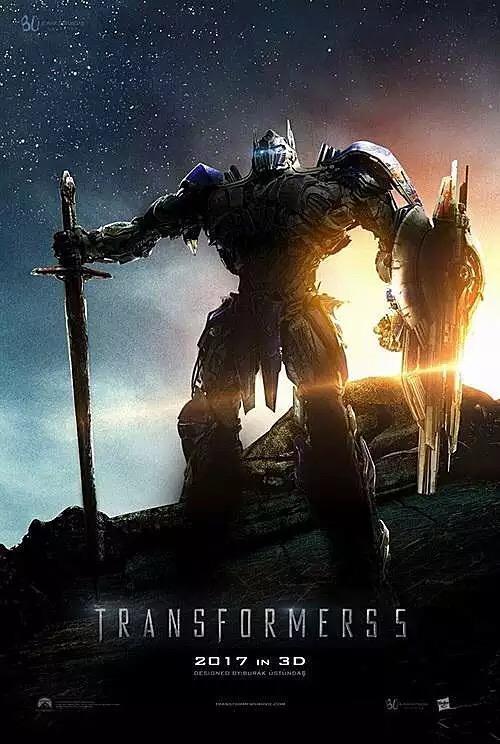 《变形金刚5：最后的骑士》首曝官方中字IMAX 3D 摄影机实拍人物海报
