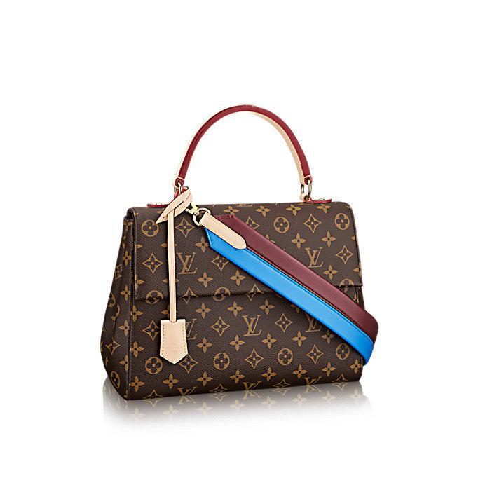 Louis Vuitton CLUNY 中号手袋 M42735 可手提和肘挽