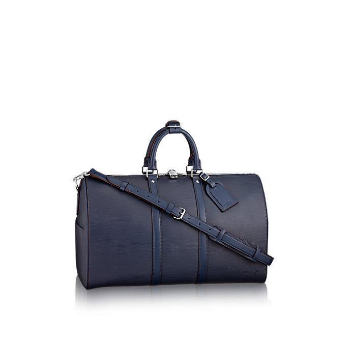 路易威登 KEEPALL 45 旅行袋（配肩带）M42970