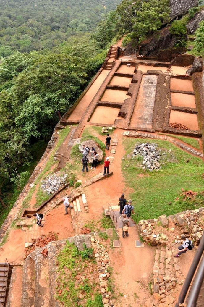 世界上最古老的景观花园 斯里兰卡狮子岩下国王的花园 失落的天上宫阙