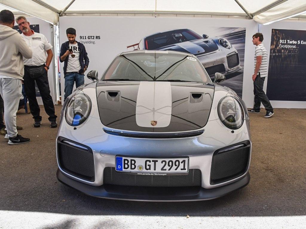 保时捷官方在古德伍德速度节上发布作为991车型收官之作911 GT2 RS