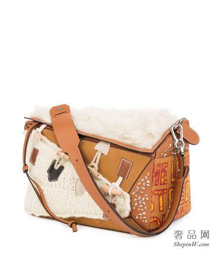 loewe罗意威 Puzzle Xl Bag Cream/Tan 319.99.M46