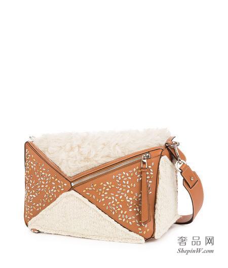 loewe罗意威 Puzzle Xl Bag Cream/Tan 319.99.M46