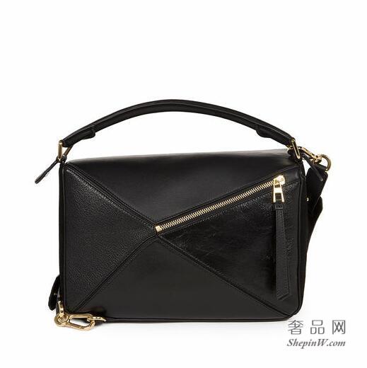 loewe罗意威 Puzzle Bag 黑色 322.01.K74