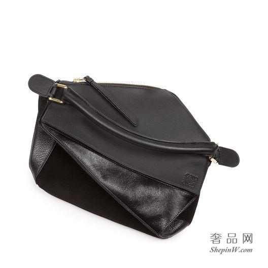 loewe罗意威 Puzzle Bag 黑色 322.01.K74