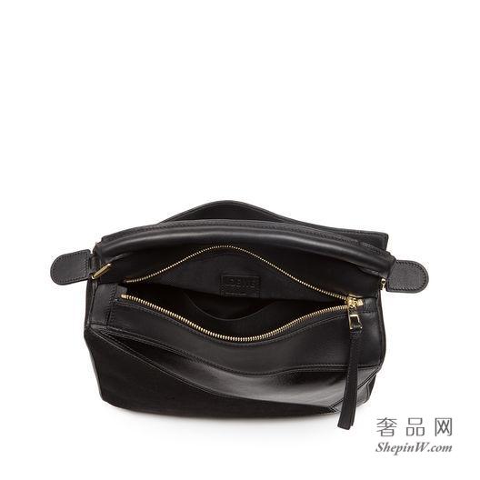 loewe罗意威 Puzzle Bag 黑色 322.01.K74