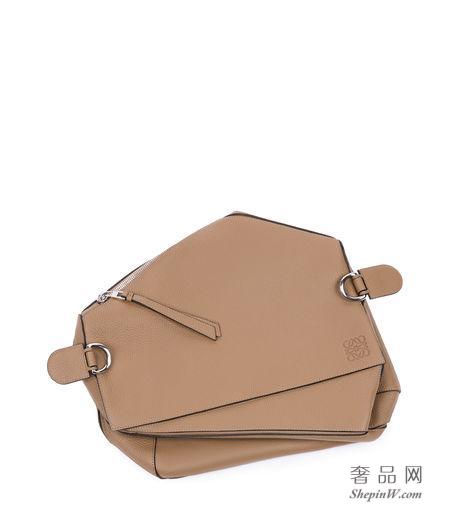 loewe罗意威 Puzzle Extra Large Bag 粉灰色 322.41.M46