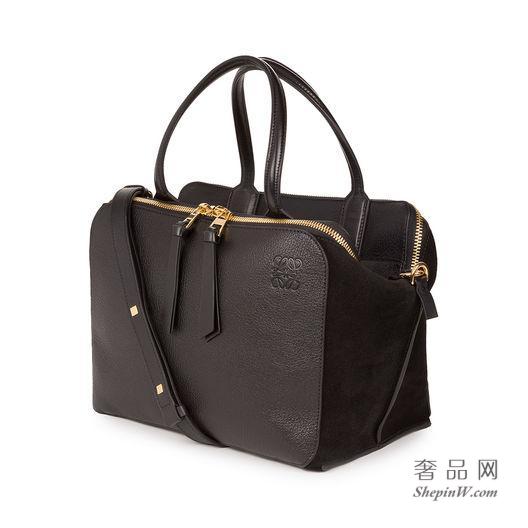 loewe罗意威Zipper Bag 黑色 326.01.P10