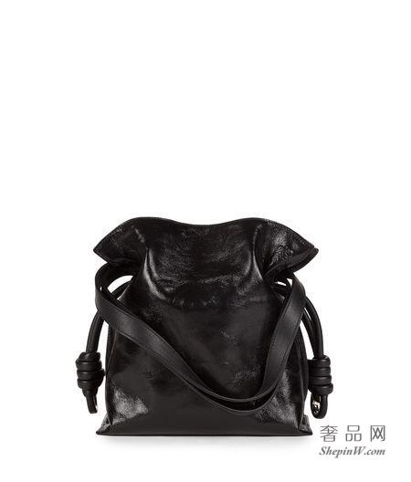 loewe罗意威Flamenco Knot Small Bag 黑色 334.35.K65