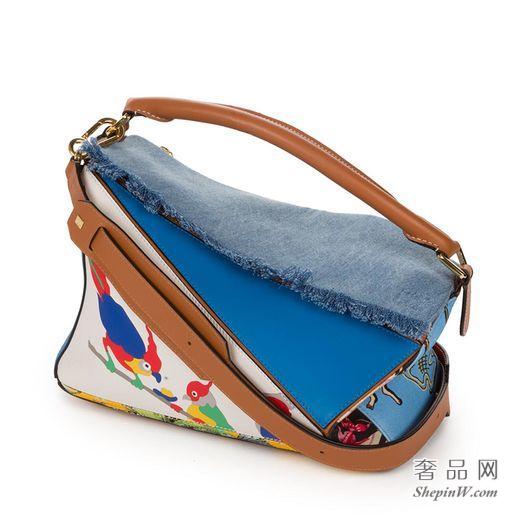 loewe罗意威 Puzzle Paulas Ibiza Bag Multicolour 370.99.K74