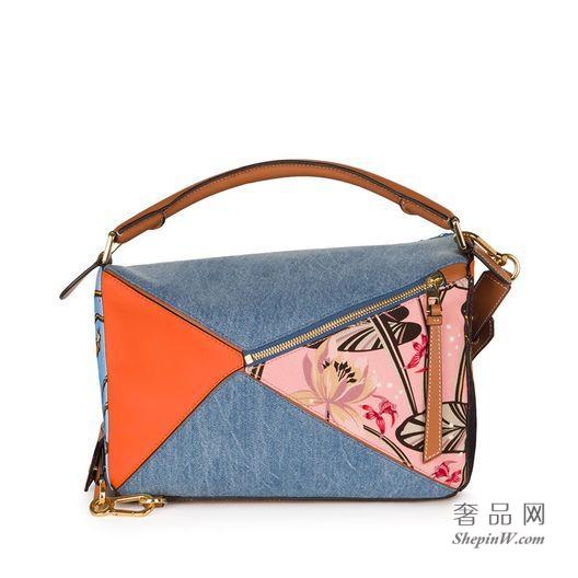 loewe罗意威 Puzzle Paulas Ibiza Bag Multicolour 370.99.K74