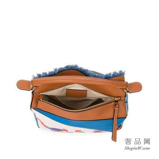 loewe罗意威 Puzzle Paulas Ibiza Bag Multicolour 370.99.K74